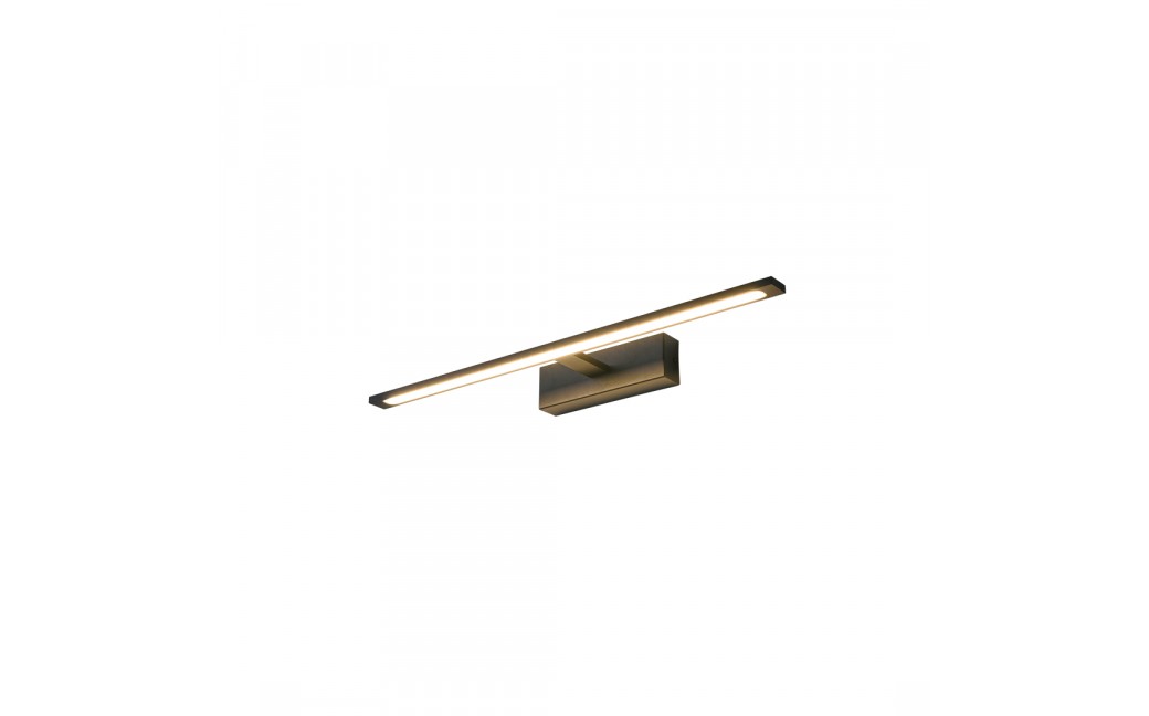YASKR Kinkiet Elgidia 1xLED IP 44 czarny WL0122-M-BK 14 cm Czarny