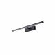 YASKR Kinkiet Elgidia 1xLED IP 44 czarny WL0122-M-BK 14 cm Czarny