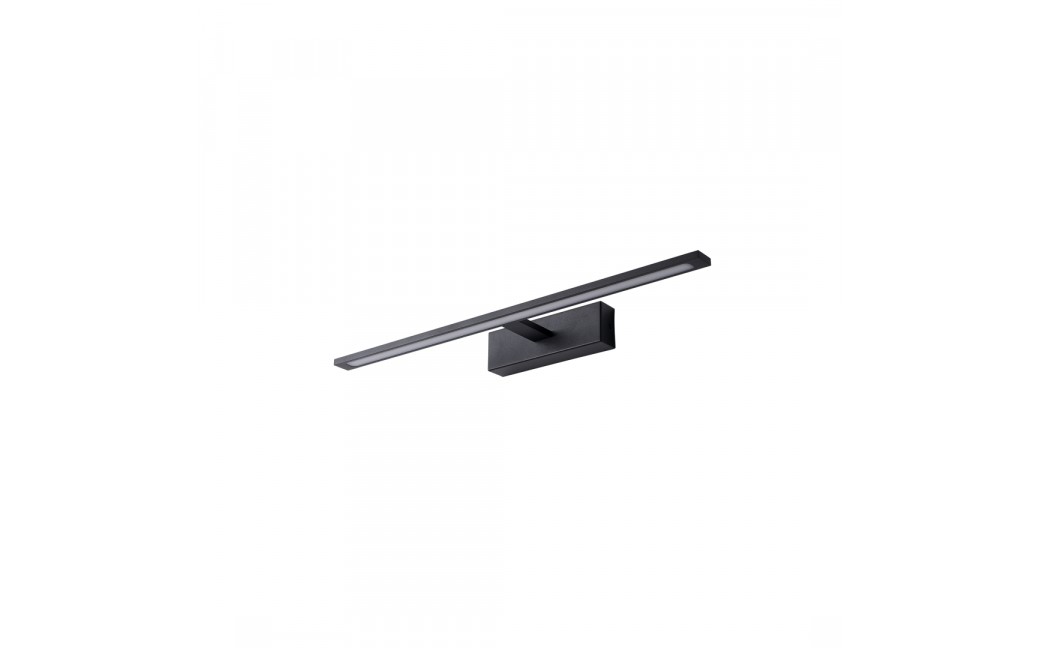 YASKR Kinkiet Elgidia 1xLED IP 44 czarny WL0122-M-BK 14 cm Czarny