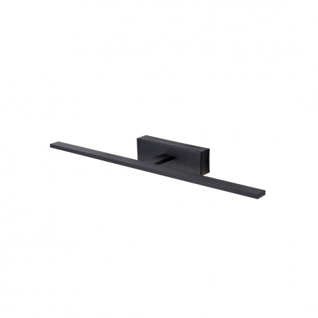 YASKR Kinkiet Elgidia 1xLED IP 44 czarny WL0122-M-BK 14 cm Czarny