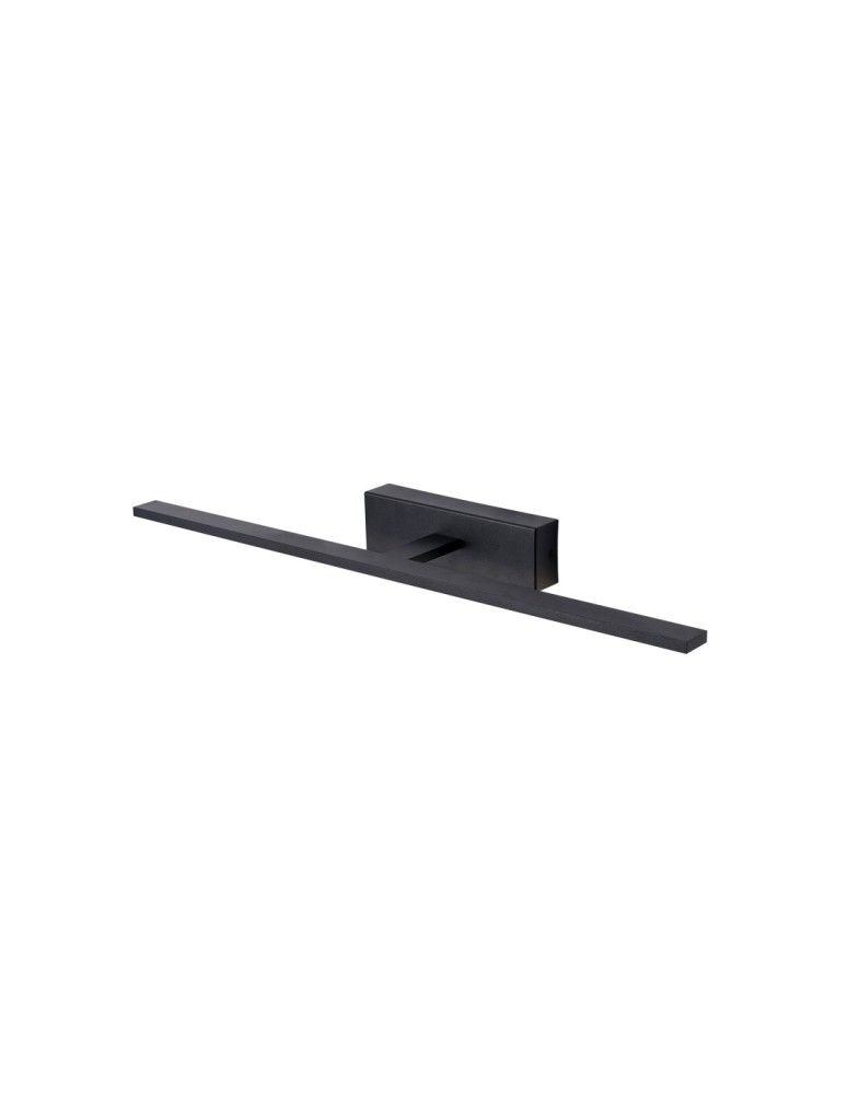 Bathroom wall lamps - YASKR Elgidia wall lamp 1xLED IP 44 black WL0122-M-BK 14 cm Black - product kolory-swiatla.pl 5