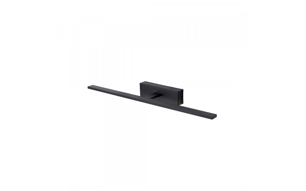 YASKR Kinkiet Elgidia 1xLED IP 44 czarny WL0122-M-BK 14 cm Czarny