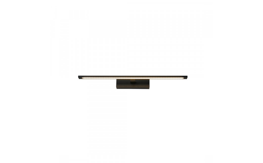 YASKR Kinkiet Elgidia 1xLED IP 44 czarny WL0122-M-BK 14 cm Czarny