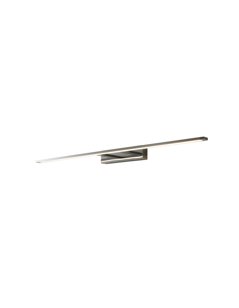 Bathroom wall lamps - YASKR Elgidia wall lamp 1xLED IP 44 chrome WL0122-L-CR 14 cm Chrome - product kolory-swiatla.pl 1
