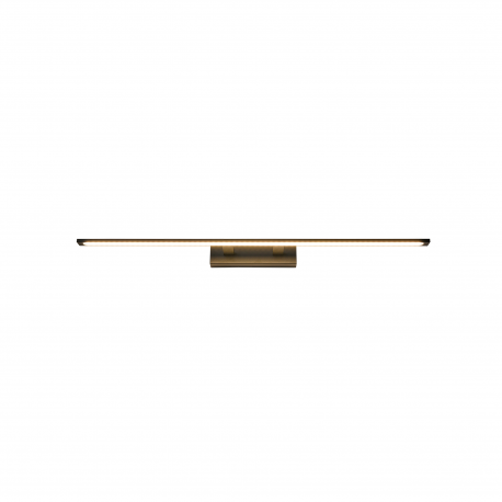 YASKR Kinkiet Elgidia 1xLED IP 44 czarny WL0122-L-BK 14 cm Czarny