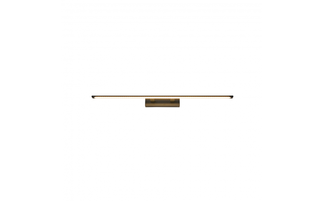 YASKR Kinkiet Elgidia 1xLED IP 44 czarny WL0122-L-BK 14 cm Czarny