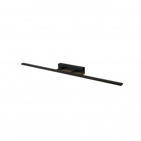 YASKR Kinkiet Elgidia 1xLED IP 44 czarny WL0122-L-BK 14 cm Czarny