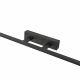 YASKR Kinkiet Elgidia 1xLED IP 44 czarny WL0122-L-BK 14 cm Czarny