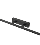 Bathroom wall lamps - YASKR Elgidia wall lamp 1xLED IP 44 black WL0122-L-BK 14 cm Black - product 4