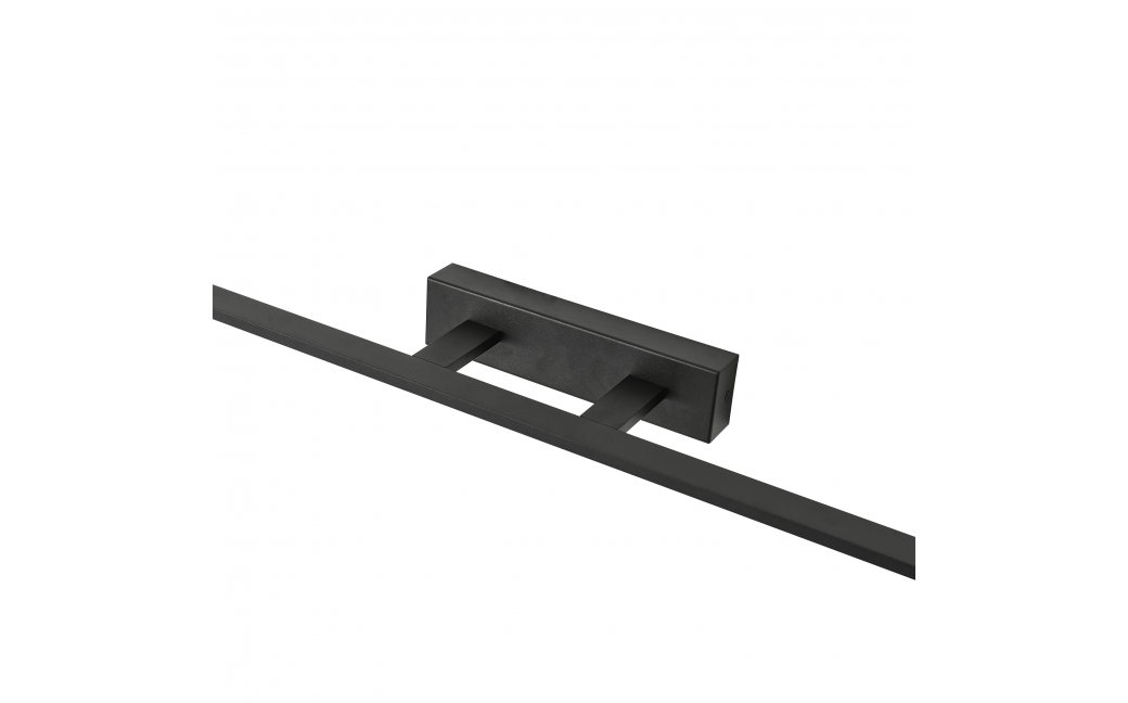 YASKR Kinkiet Elgidia 1xLED IP 44 czarny WL0122-L-BK 14 cm Czarny
