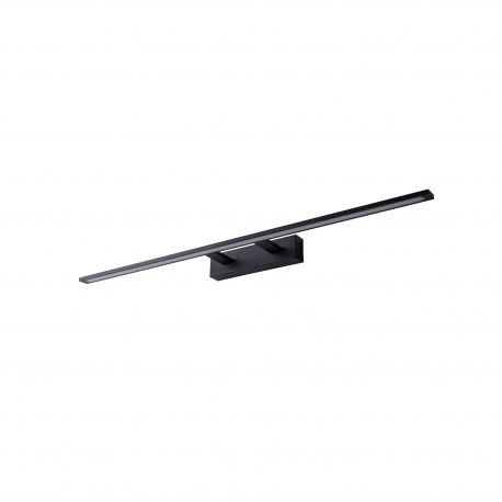 YASKR Kinkiet Elgidia 1xLED IP 44 czarny WL0122-L-BK 14 cm Czarny