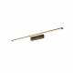 YASKR Kinkiet Elgidia 1xLED IP 44 czarny WL0122-L-BK 14 cm Czarny