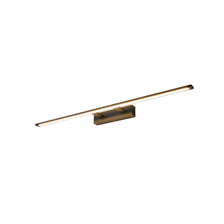 YASKR Kinkiet Elgidia 1xLED IP 44 czarny WL0122-L-BK 14 cm Czarny