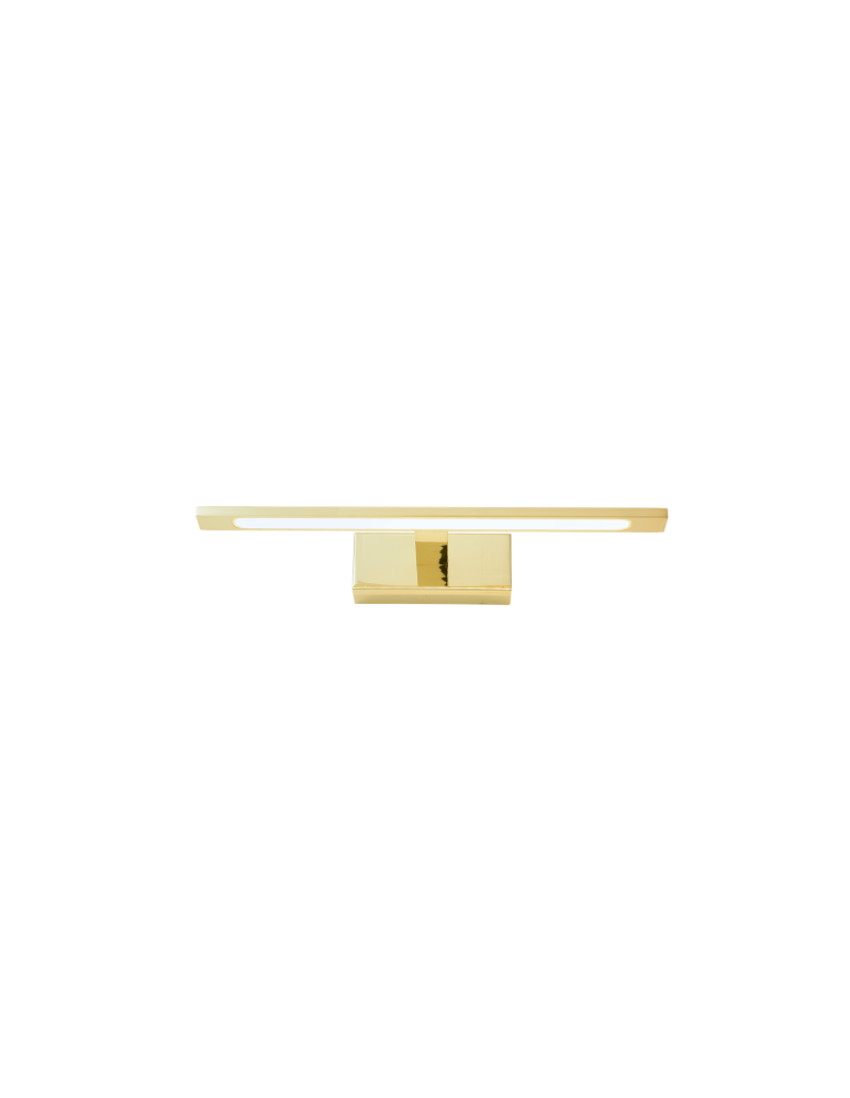 Bathroom wall lamps - YASKR Elgidia wall lamp 1xLED IP 44 gold WL0122-S-GD 14 cm Gold - product kolory-swiatla.pl 4