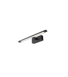 Bathroom wall lamps - YASKR Elgidia wall lamp 1xLED IP 44 black WL0122-S-BK 14 cm Black - product 1