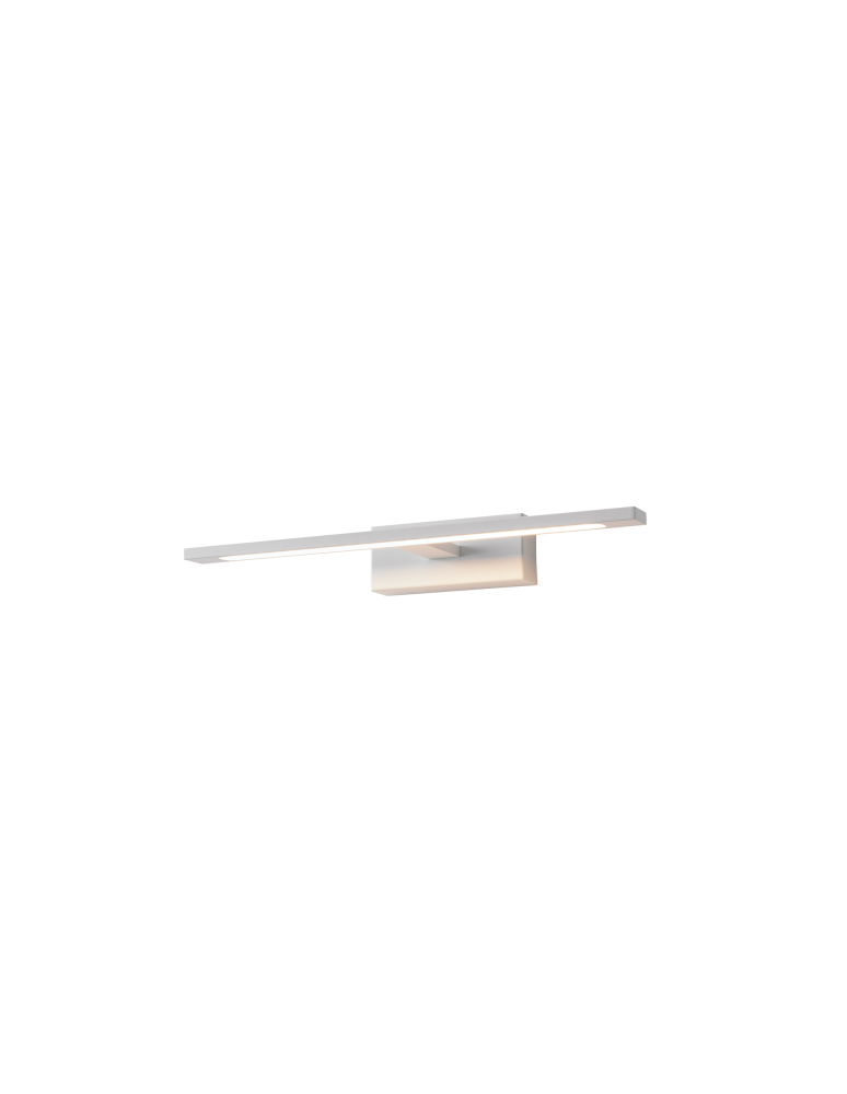 Bathroom wall lamps - YASKR Elgidia wall lamp 1xLED IP 44 white WL0122-S-WH 14 cm White - product kolory-swiatla.pl 3