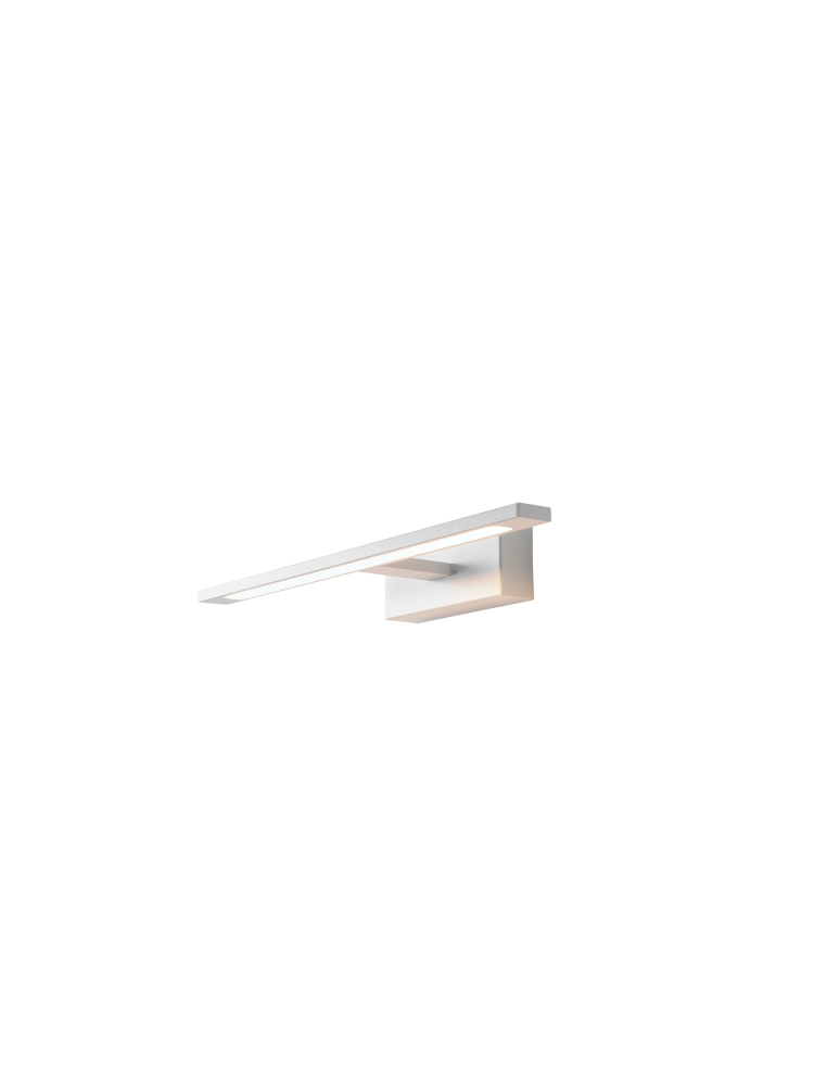 Bathroom wall lamps - YASKR Elgidia wall lamp 1xLED IP 44 white WL0122-S-WH 14 cm White - product kolory-swiatla.pl 1
