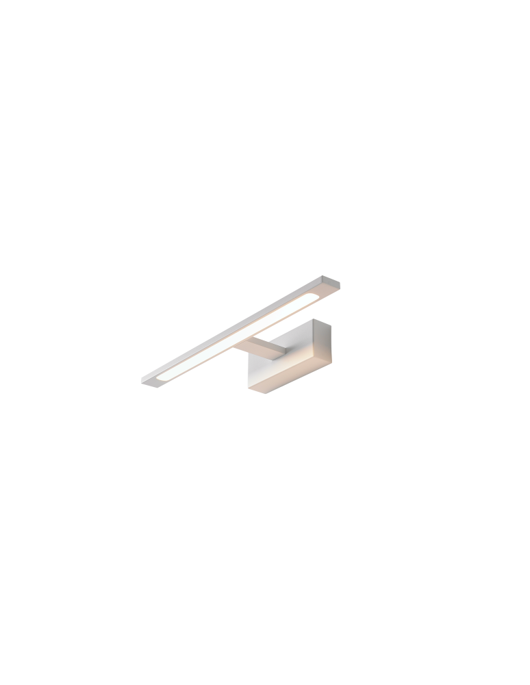 Bathroom wall lamps - YASKR Elgidia wall lamp 1xLED IP 44 white WL0122-S-WH 14 cm White - product kolory-swiatla.pl 4