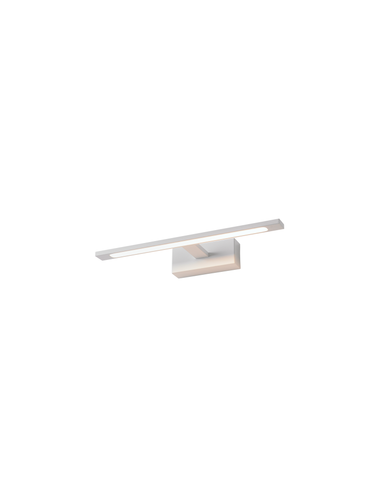 Bathroom wall lamps - YASKR Elgidia wall lamp 1xLED IP 44 white WL0122-S-WH 14 cm White - product kolory-swiatla.pl 6