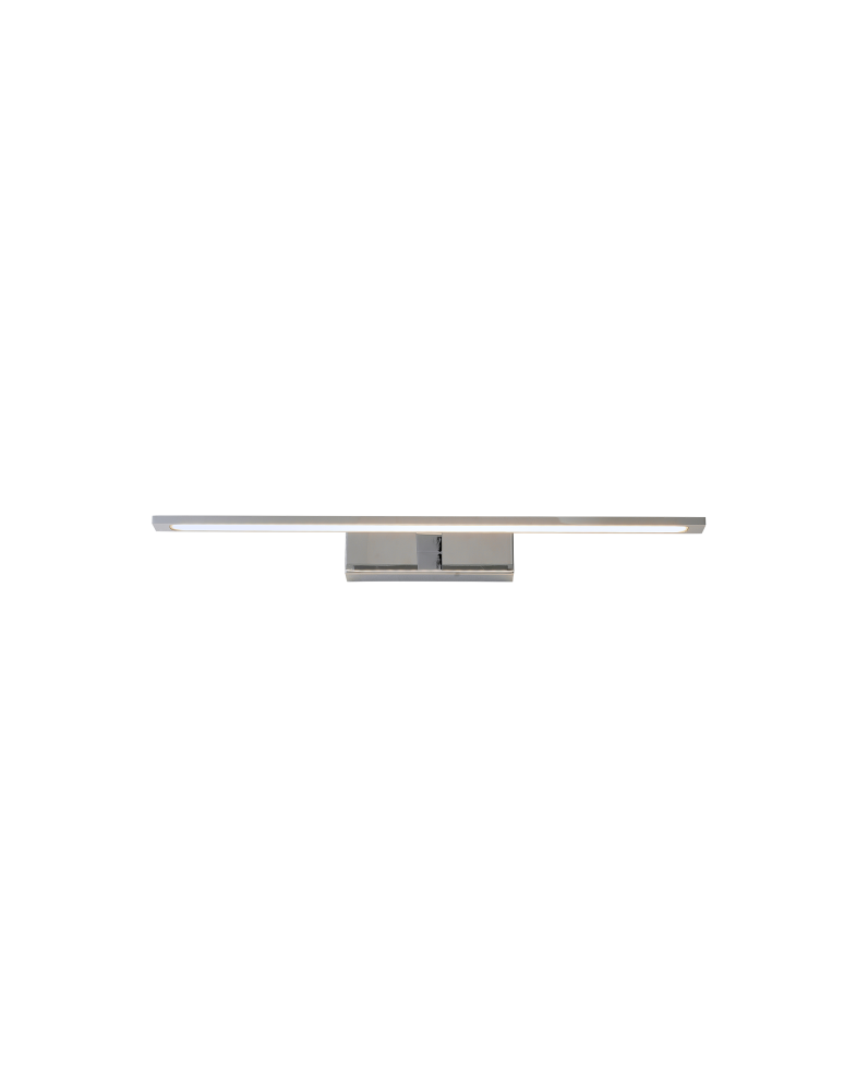 Bathroom wall lamps - YASKR Elgidia wall lamp 1xLED IP 44 chrome WL0122-M-CR 14 cm Chrome - product kolory-swiatla.pl 2