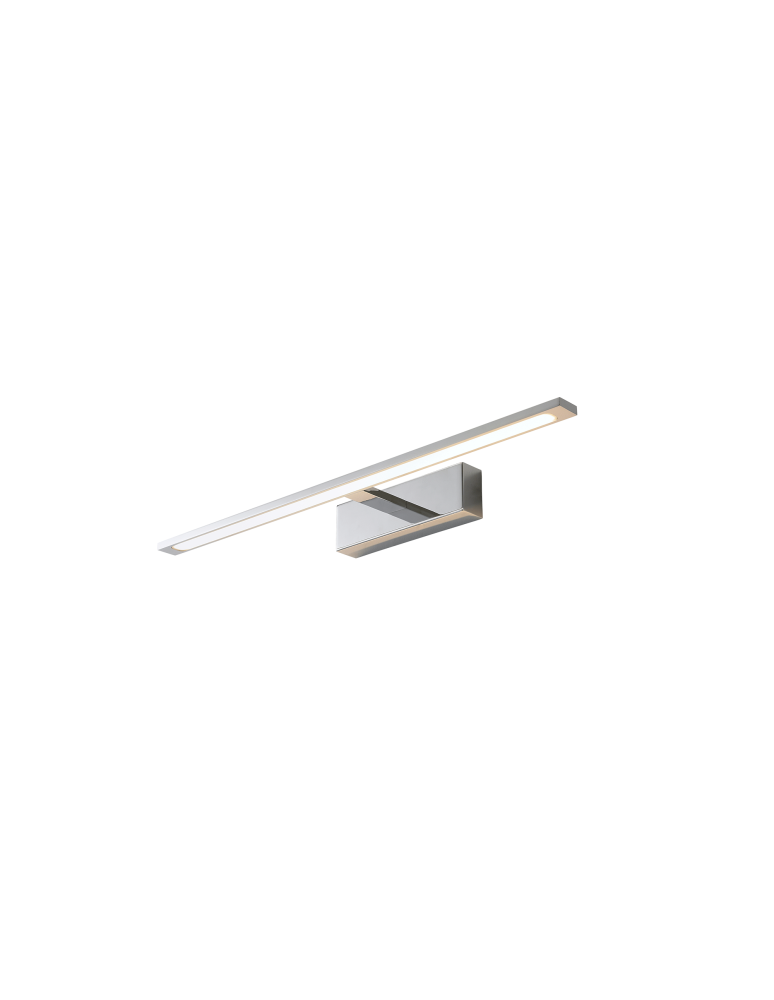 Bathroom wall lamps - YASKR Elgidia wall lamp 1xLED IP 44 chrome WL0122-M-CR 14 cm Chrome - product kolory-swiatla.pl 6