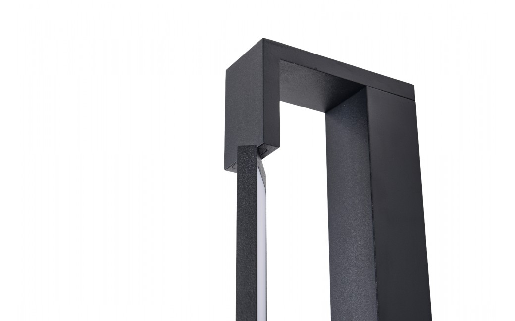 YASKR Kinkiet Flexia 1xLED IP 44 czarny WL0121-M-BK 4 cm Czarny