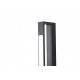 YASKR Kinkiet Flexia 1xLED IP 44 czarny WL0121-M-BK 4 cm Czarny