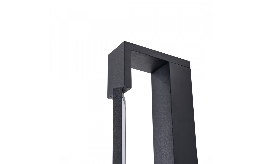 YASKR Kinkiet Flexia 1xLED IP 44 czarny WL0121-M-BK 4 cm Czarny