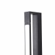 YASKR Kinkiet Flexia 1xLED IP 44 czarny WL0121-M-BK 4 cm Czarny