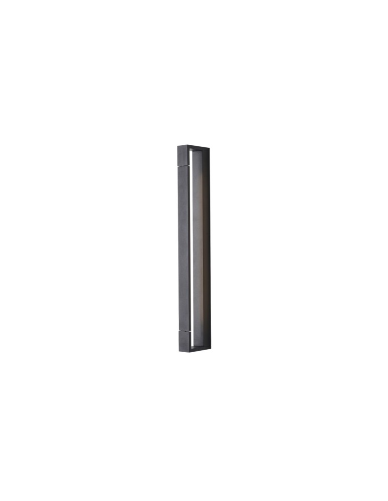 Bathroom wall lamps - YASKR Flexia wall lamp 1xLED IP 44 black WL0121-M-BK 4 cm Black - product kolory-swiatla.pl 6