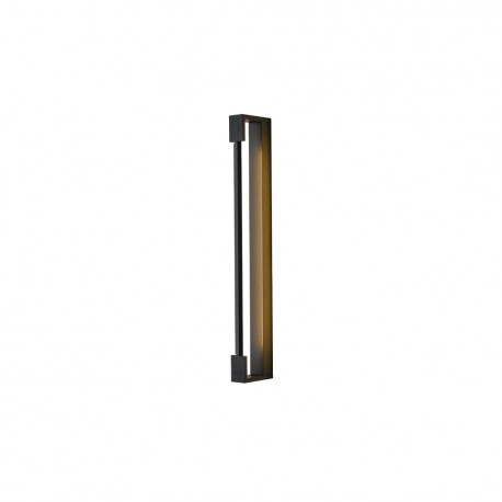 YASKR Kinkiet Flexia 1xLED IP 44 czarny WL0121-M-BK 4 cm Czarny