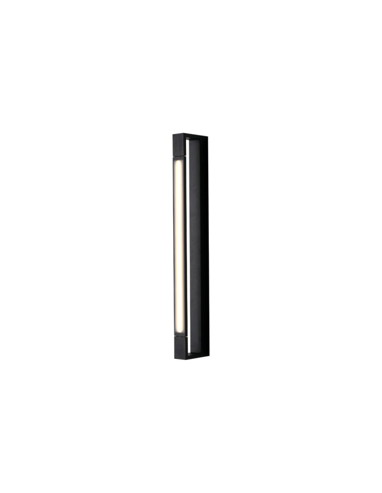 Bathroom wall lamps - YASKR Flexia wall lamp 1xLED IP 44 black WL0121-M-BK 4 cm Black - product kolory-swiatla.pl 8