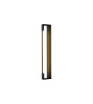 Bathroom wall lamps - YASKR Flexia wall lamp 1xLED IP 44 black WL0121-M-BK 4 cm Black - product 1