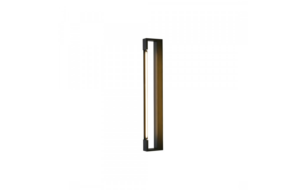 YASKR Kinkiet Flexia 1xLED IP 44 czarny WL0121-M-BK 4 cm Czarny