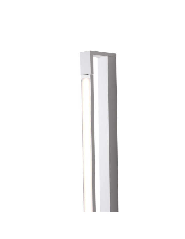 Bathroom wall lamps - YASKR Flexia wall lamp 1xLED IP 44 white WL0121-M-WH 4 cm White - product kolory-swiatla.pl 2