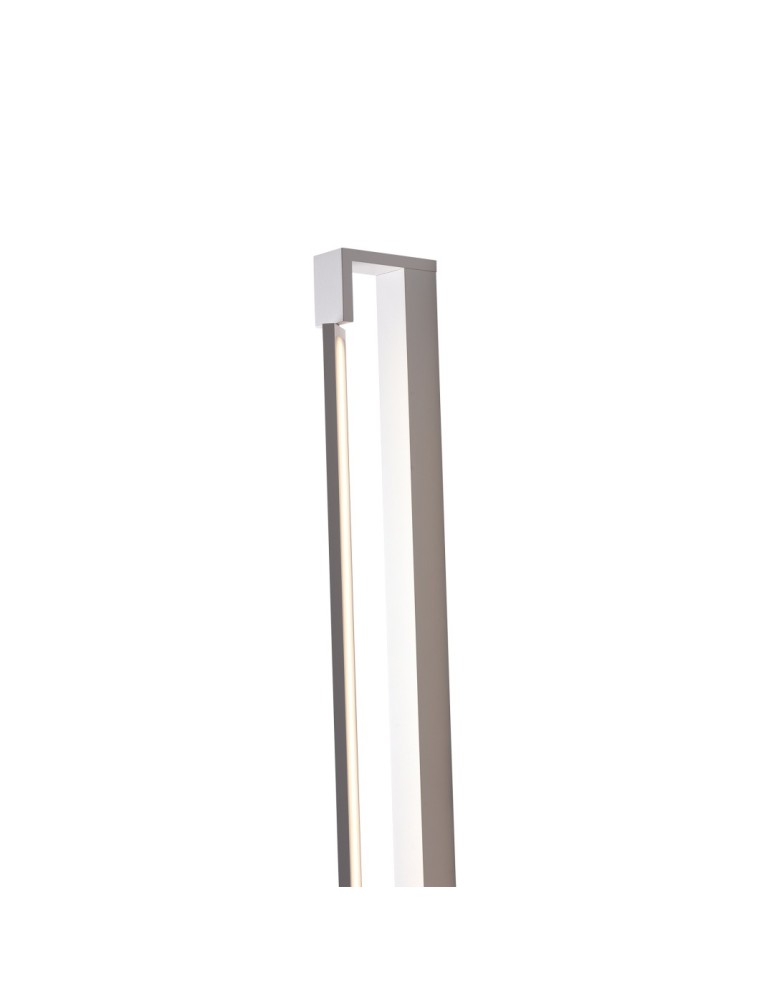 Bathroom wall lamps - YASKR Flexia wall lamp 1xLED IP 44 white WL0121-L-WH 4 cm White - product kolory-swiatla.pl 4