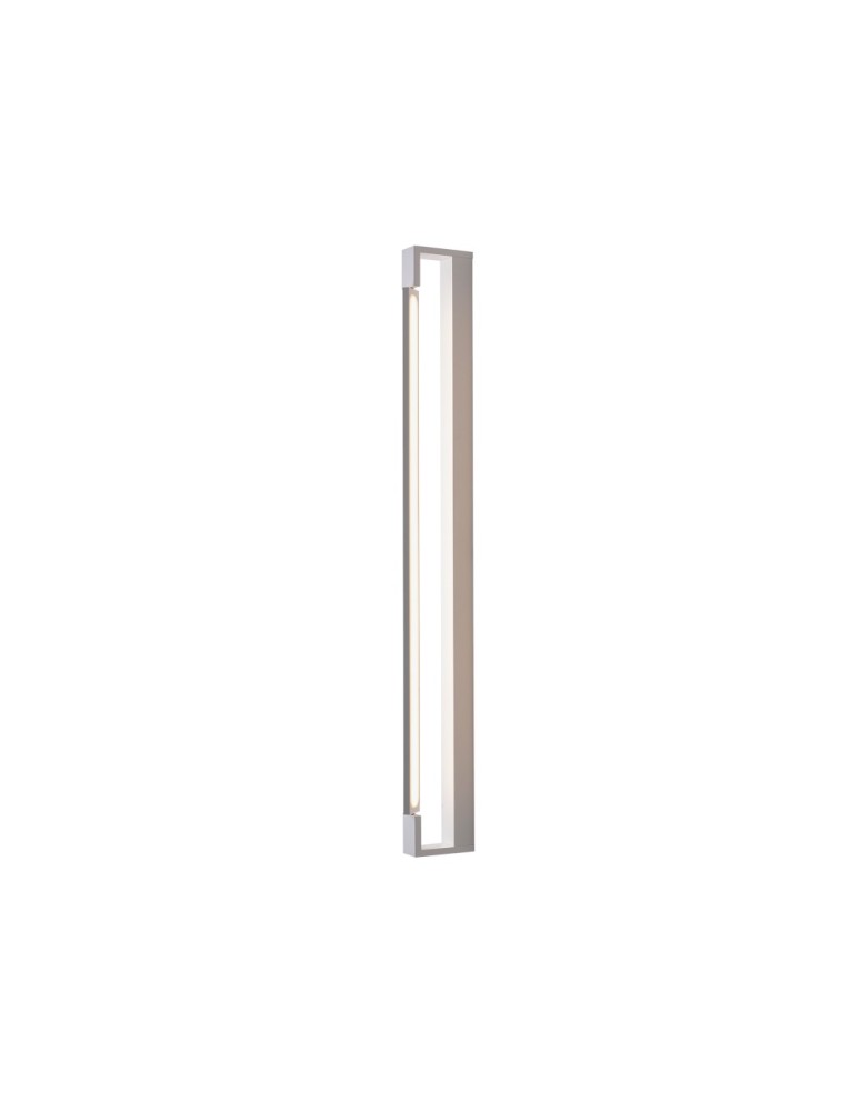Bathroom wall lamps - YASKR Flexia wall lamp 1xLED IP 44 white WL0121-L-WH 4 cm White - product kolory-swiatla.pl 1