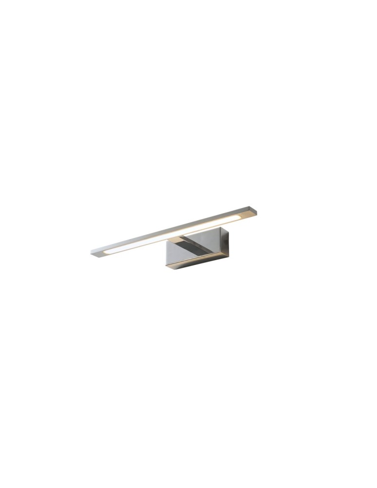 Bathroom wall lamps - YASKR Elgidia wall lamp 1xLED IP 44 chrome WL0122-S-CR 14 cm Chrome - product kolory-swiatla.pl 1