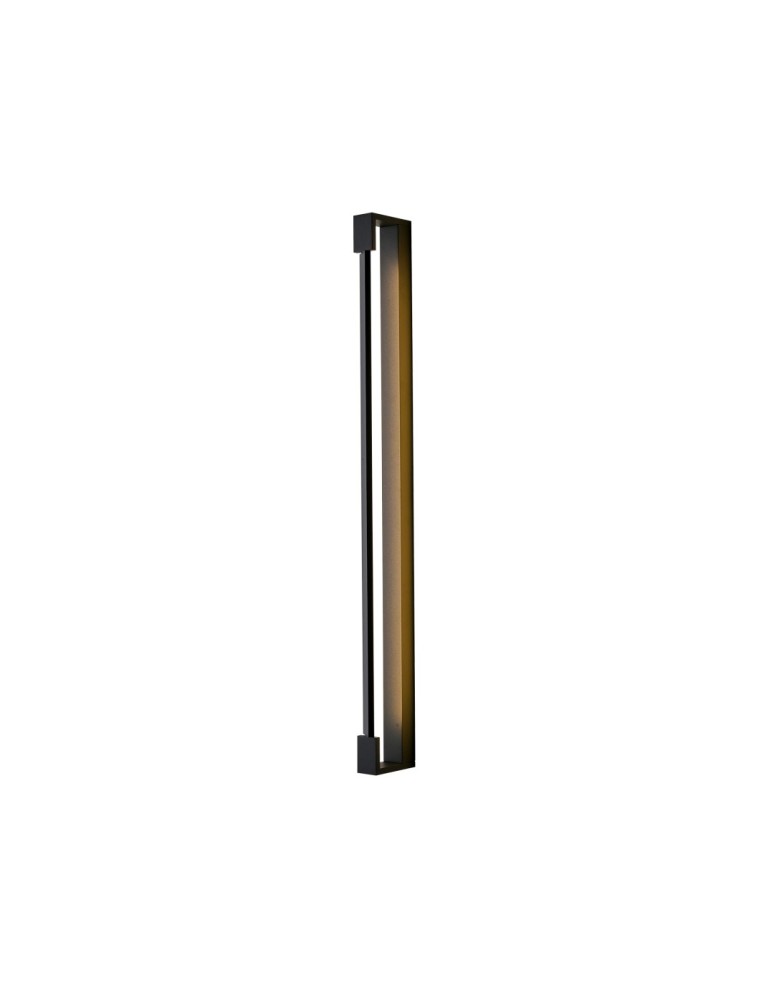 Bathroom wall lamps - YASKR Flexia wall lamp 1xLED IP 44 black WL0121-L-BK 4 cm Black - product kolory-swiatla.pl 4