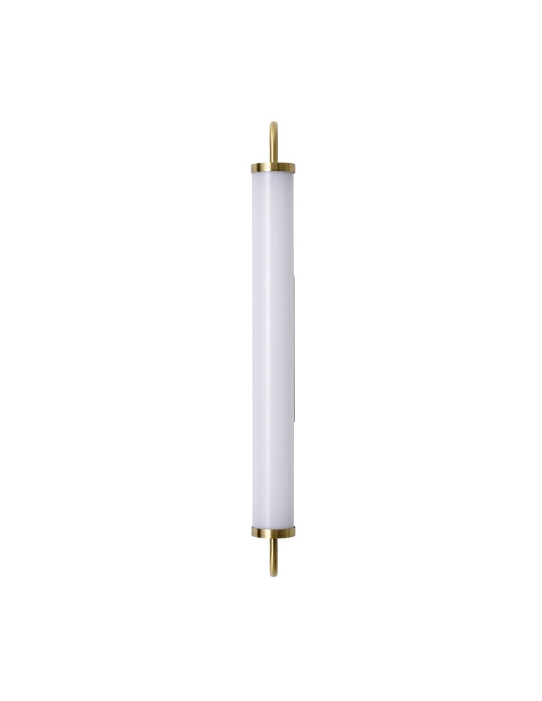 Bathroom wall lamps - YASKR Wall lamp Olendria 1xLED IP 44 gold WL0119-M 5.2 cm Gold - product kolory-swiatla.pl 5