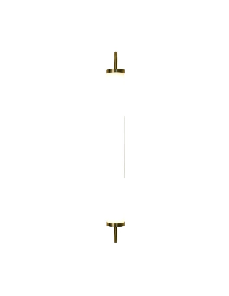 Bathroom wall lamps - YASKR Wall lamp Olendria 1xLED IP 44 gold WL0119-M 5.2 cm Gold - product kolory-swiatla.pl 6