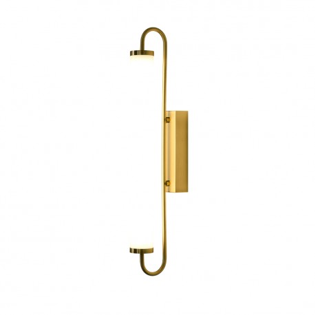 YASKR Kinkiet Olendria 1xLED IP 44 złoty WL0119-M 5.2 cm Złoty