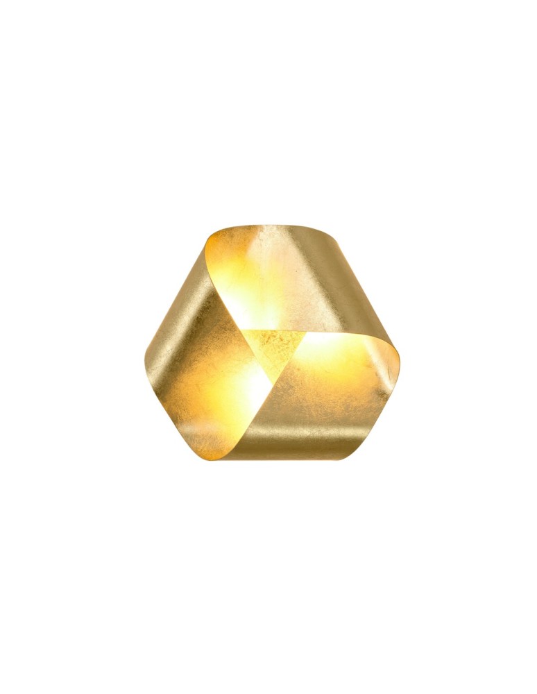 LED wall lamps - YASKR Orchid wall lamp 1xLED gold WL0120 30 cm Gold - product kolory-swiatla.pl 4