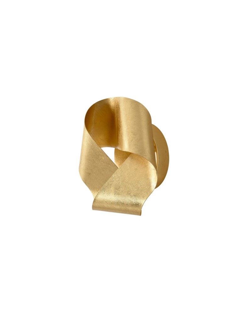 LED wall lamps - YASKR Orchid wall lamp 1xLED gold WL0120 30 cm Gold - product kolory-swiatla.pl 6