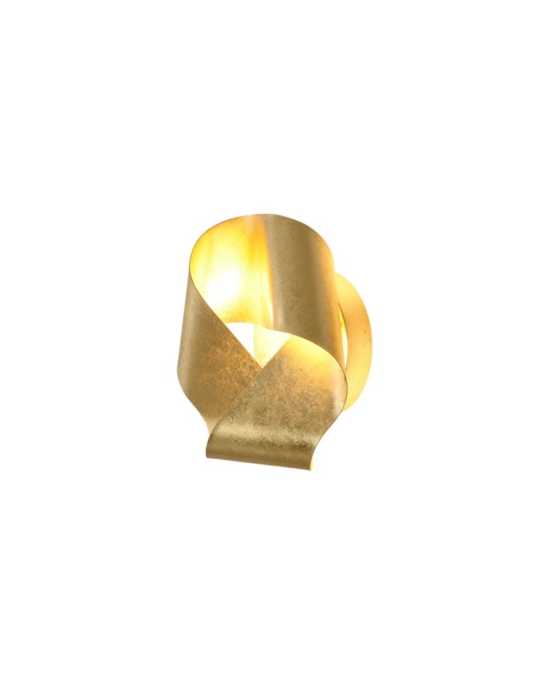 LED wall lamps - YASKR Orchid wall lamp 1xLED gold WL0120 30 cm Gold - product kolory-swiatla.pl 7
