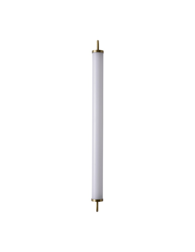 Bathroom wall lamps - YASKR Wall lamp Olendria 1xLED IP 44 gold WL0119-L 5.2 cm Gold - product kolory-swiatla.pl 5
