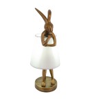 Children's table lamps - YASKR Desk Lamp Hare Haas S Gold TL0107-S Gold - product 1