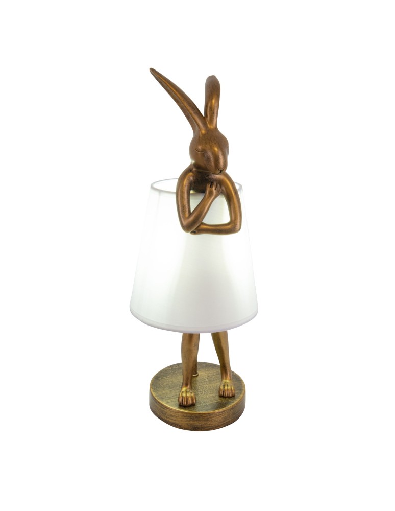 Children's table lamps - YASKR Desk Lamp Hare Haas S Gold TL0107-S Gold - product kolory-swiatla.pl 1