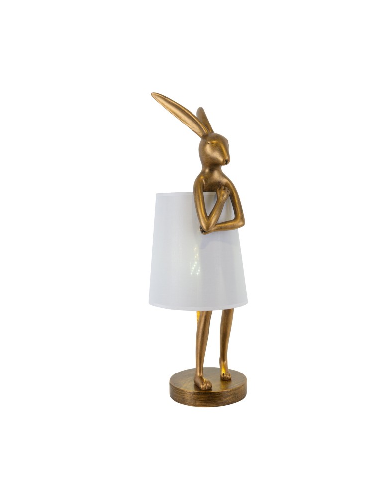 Children's table lamps - YASKR Desk Lamp Hare Haas M Gold TL0107-M Gold. - product kolory-swiatla.pl 1