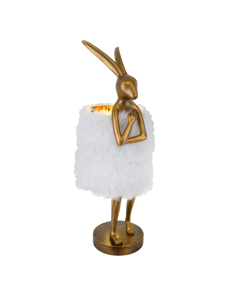 Children's table lamps - YASKR Desk Lamp Hare Flafi M Gold TL0108-M Gold - product kolory-swiatla.pl 1